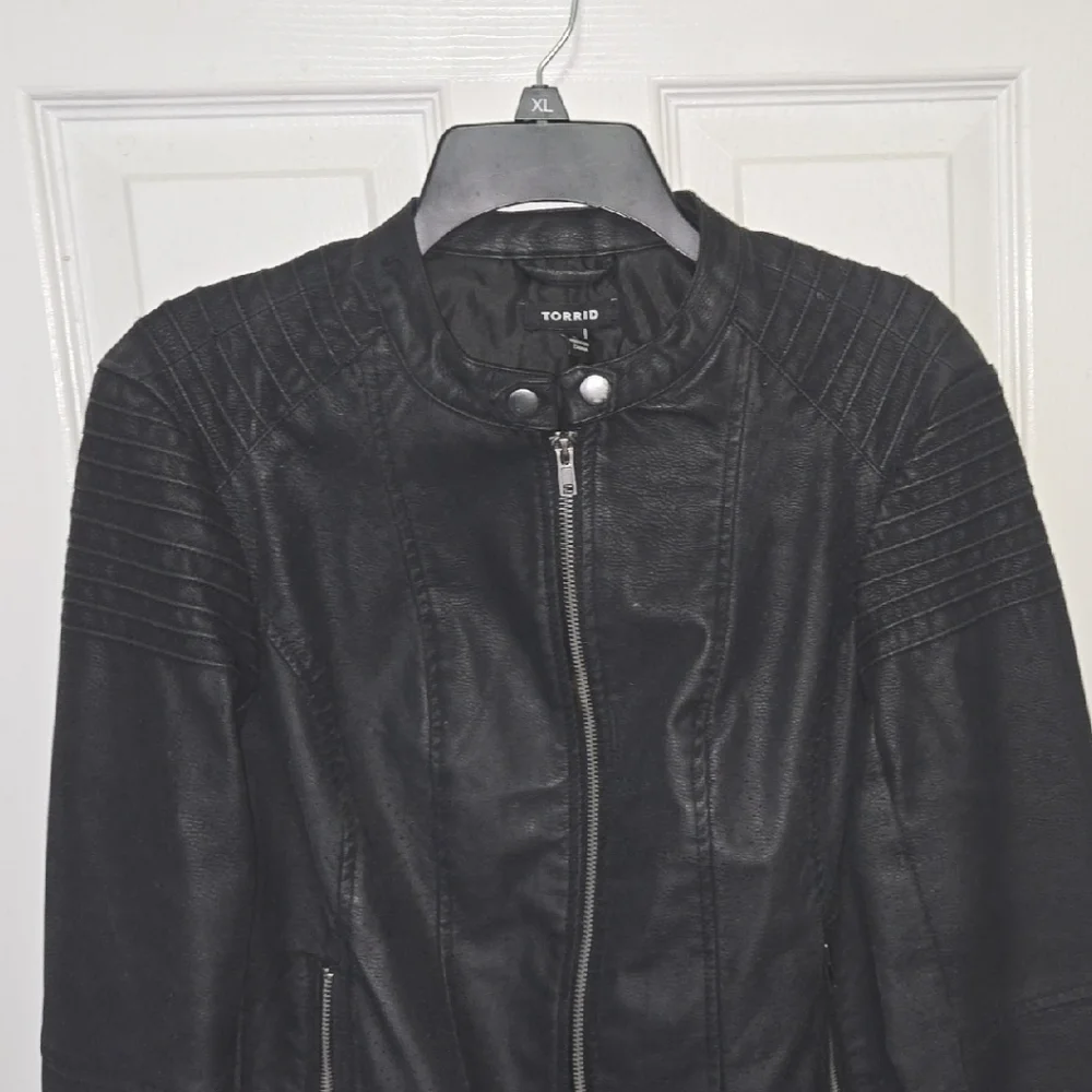 Torrid Black "Leather" Jacket for Women - Picture 3 of 6